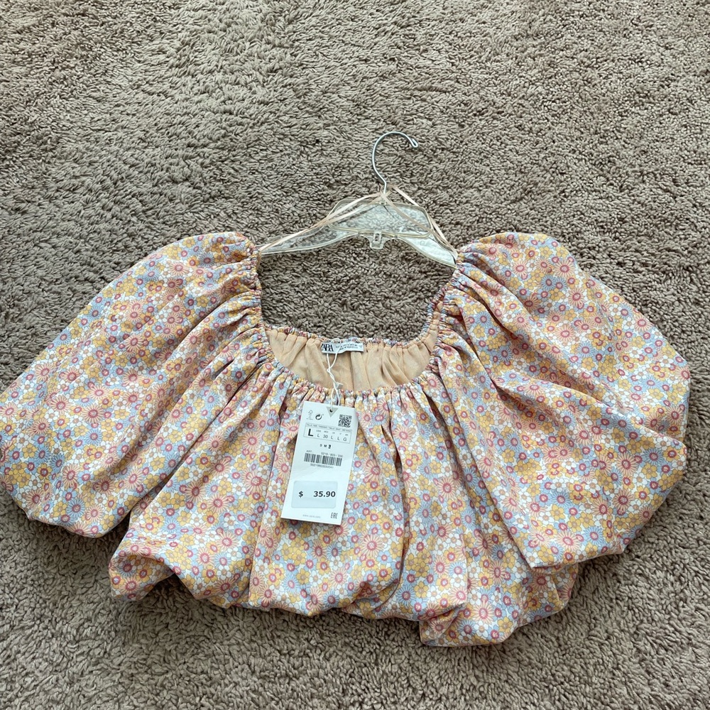 Zara top NWT